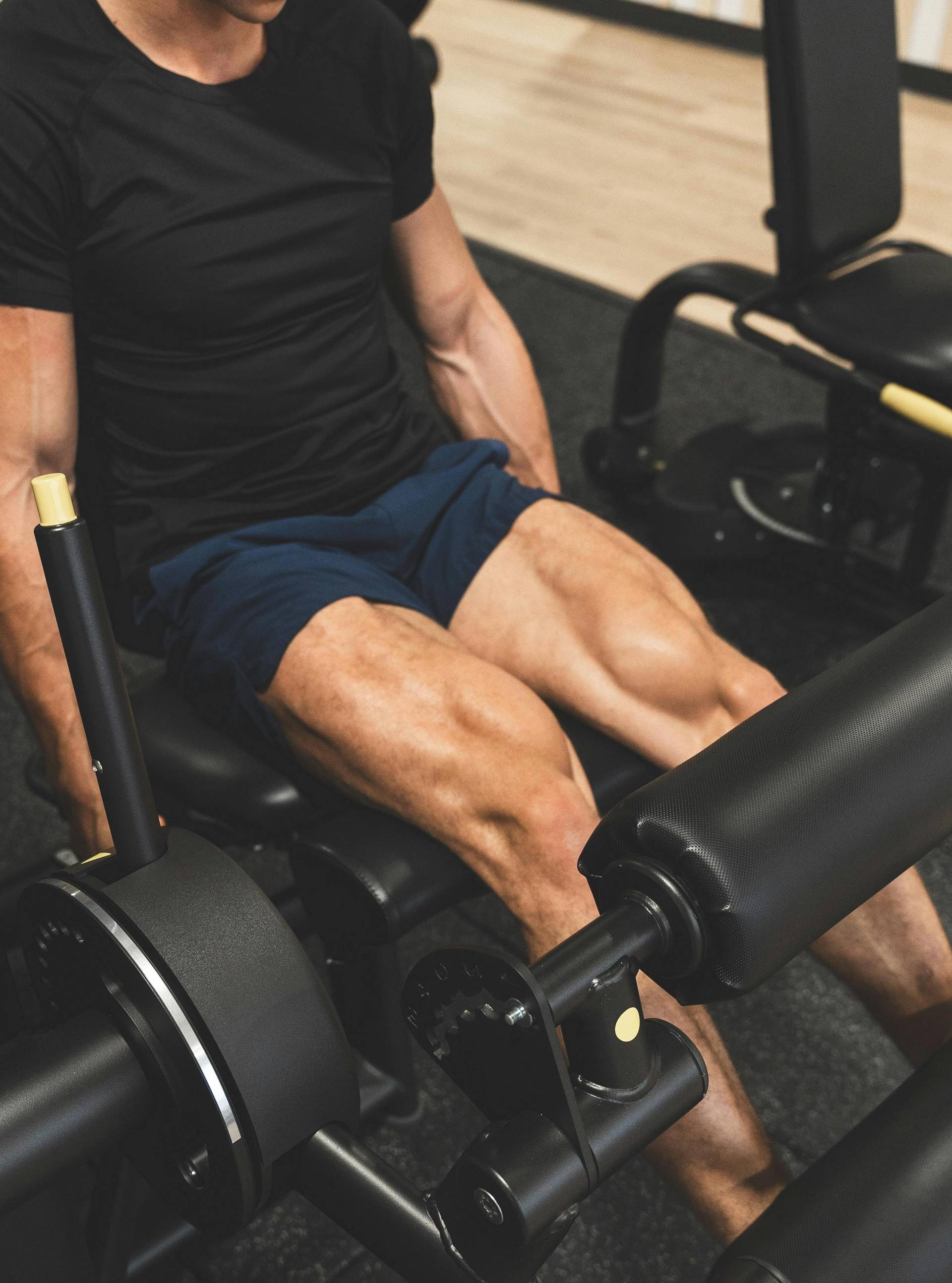  training partner flexing his inner cheerleader